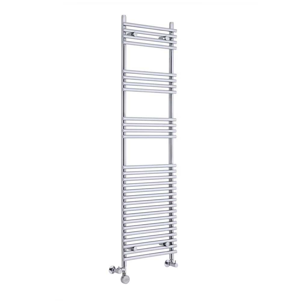 Sèche-Serviettes Mixte Chromé Ischia 165cm x 45cm x 8,4cm 470 Watts