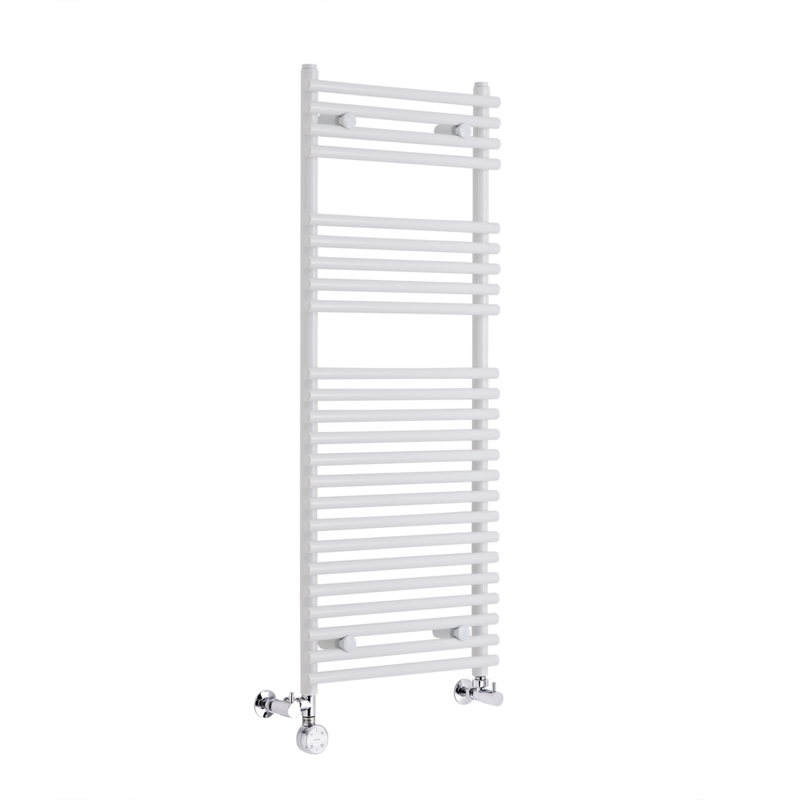 Sèche-Serviettes Mixte Blanc Ischia 115cm x 45cm x 7cm 412 Watts