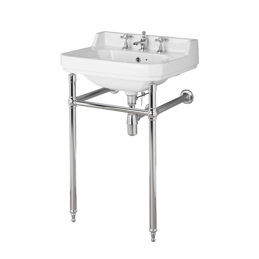 Lavabo rétro 3 trous 56cm Old London