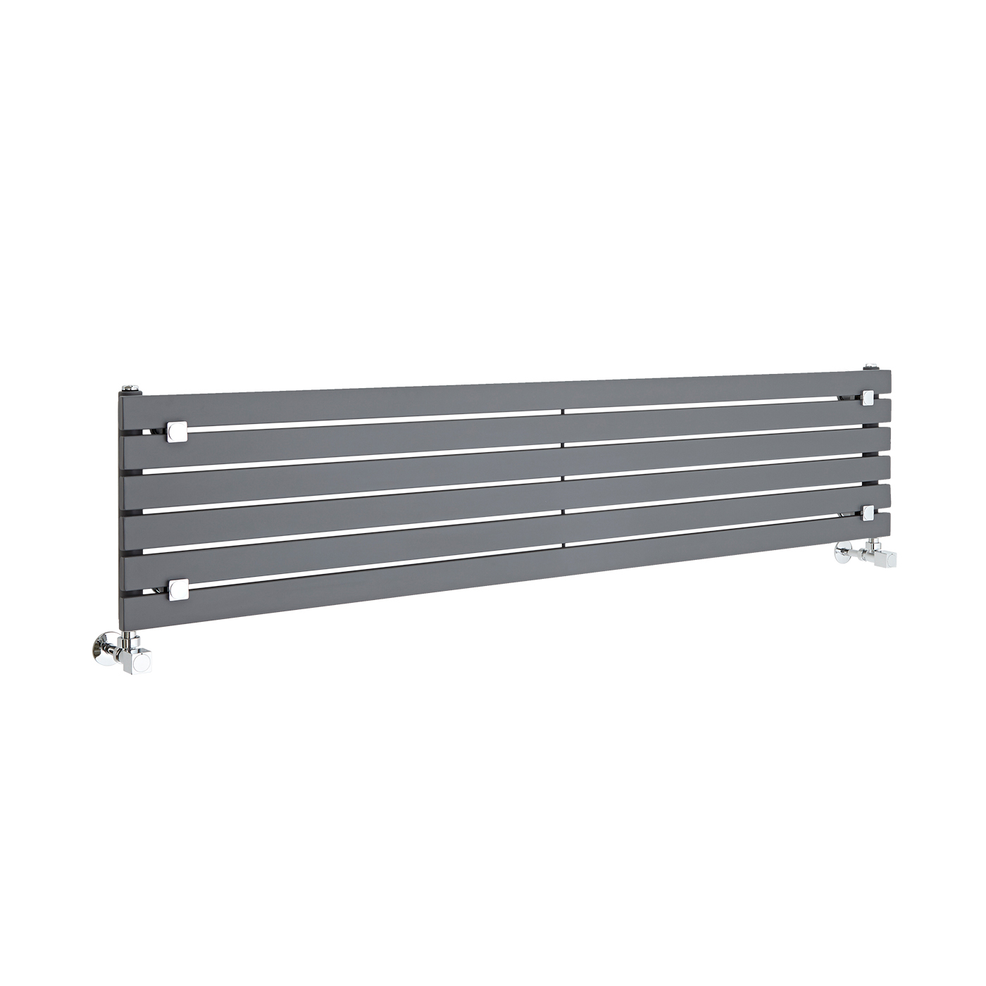 Radiateur Design Horizontal Anthracite Sloane 35,4cm x 160cm x 5,4cm 773 Watts