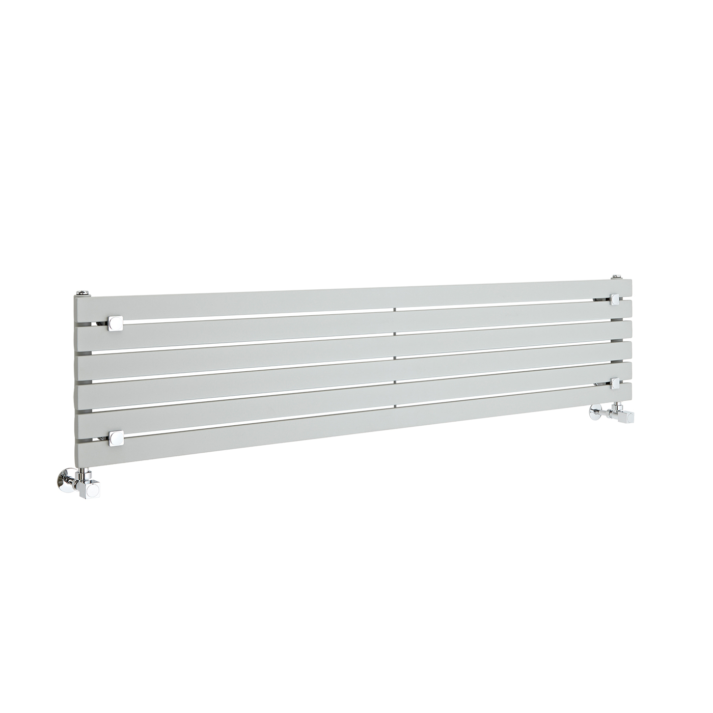 Radiateur Design Horizontal Argent Sloane 35,4cm x 160cm x 5,4cm 773 Watts