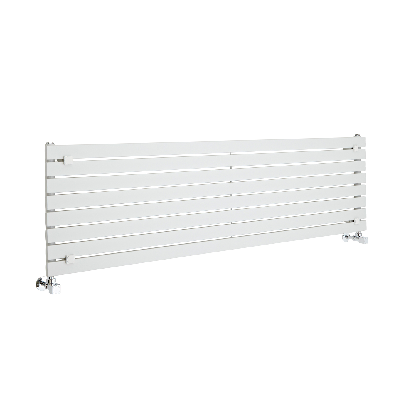 Radiateur Design Horizontal Blanc Sloane 47,2cm x 160cm x 5,4cm 1043 Watts