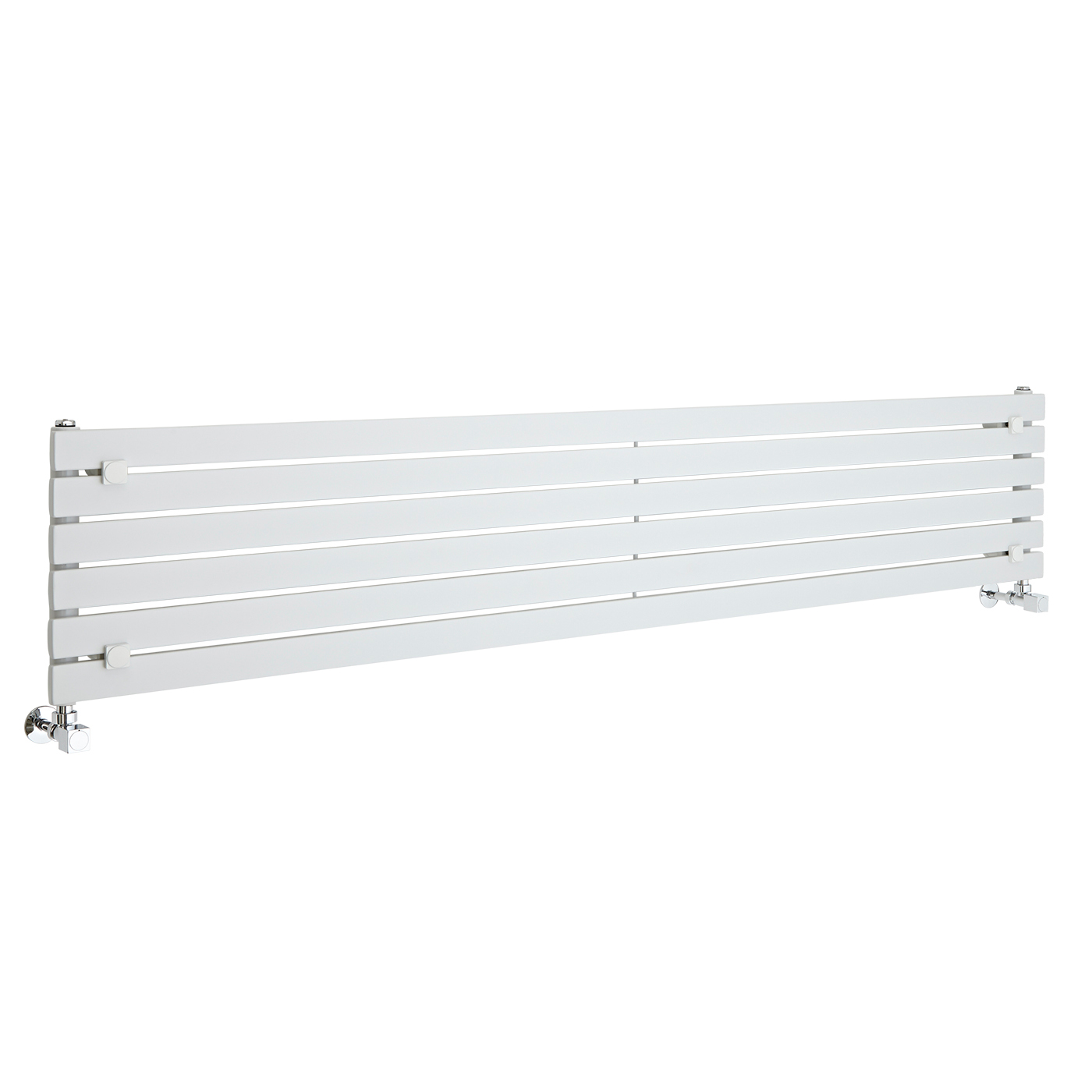 Radiateur Design Horizontal Blanc Sloane 35,4cm x 178cm x 5,4cm 821 Watts