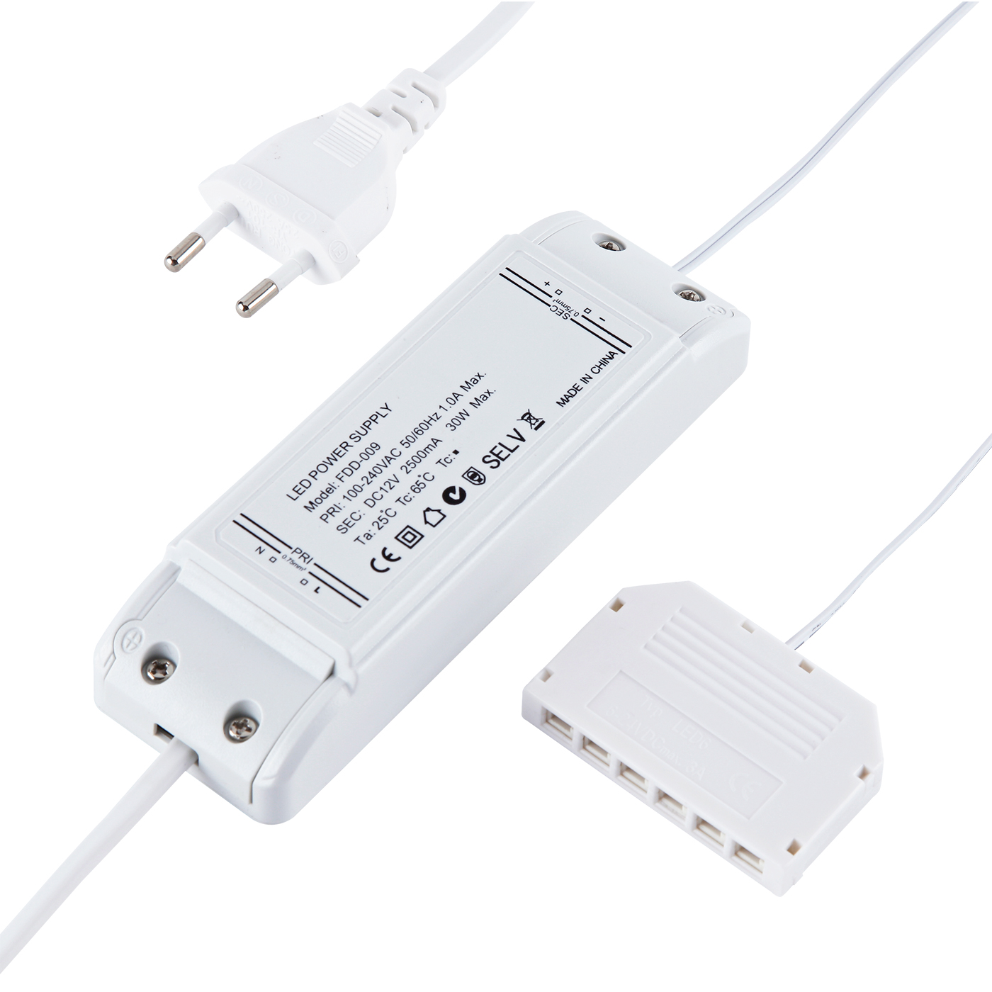 Biard Transformateur 30W avec adaptateur 6 ports