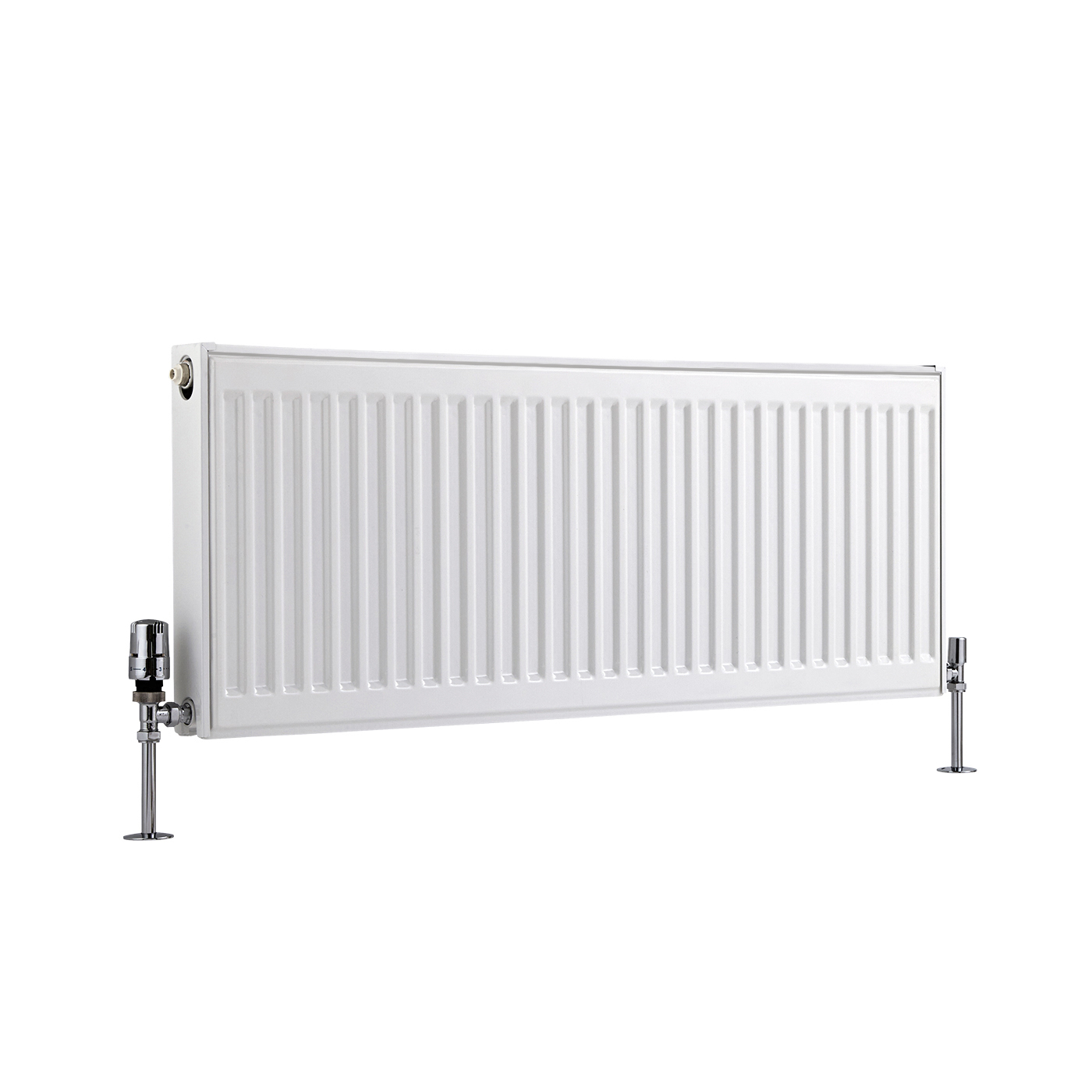 Radiateur À Panneaux Type 21 Horizontal Blanc Eco 40cm x 100cm x 7,3cm 956 Watts