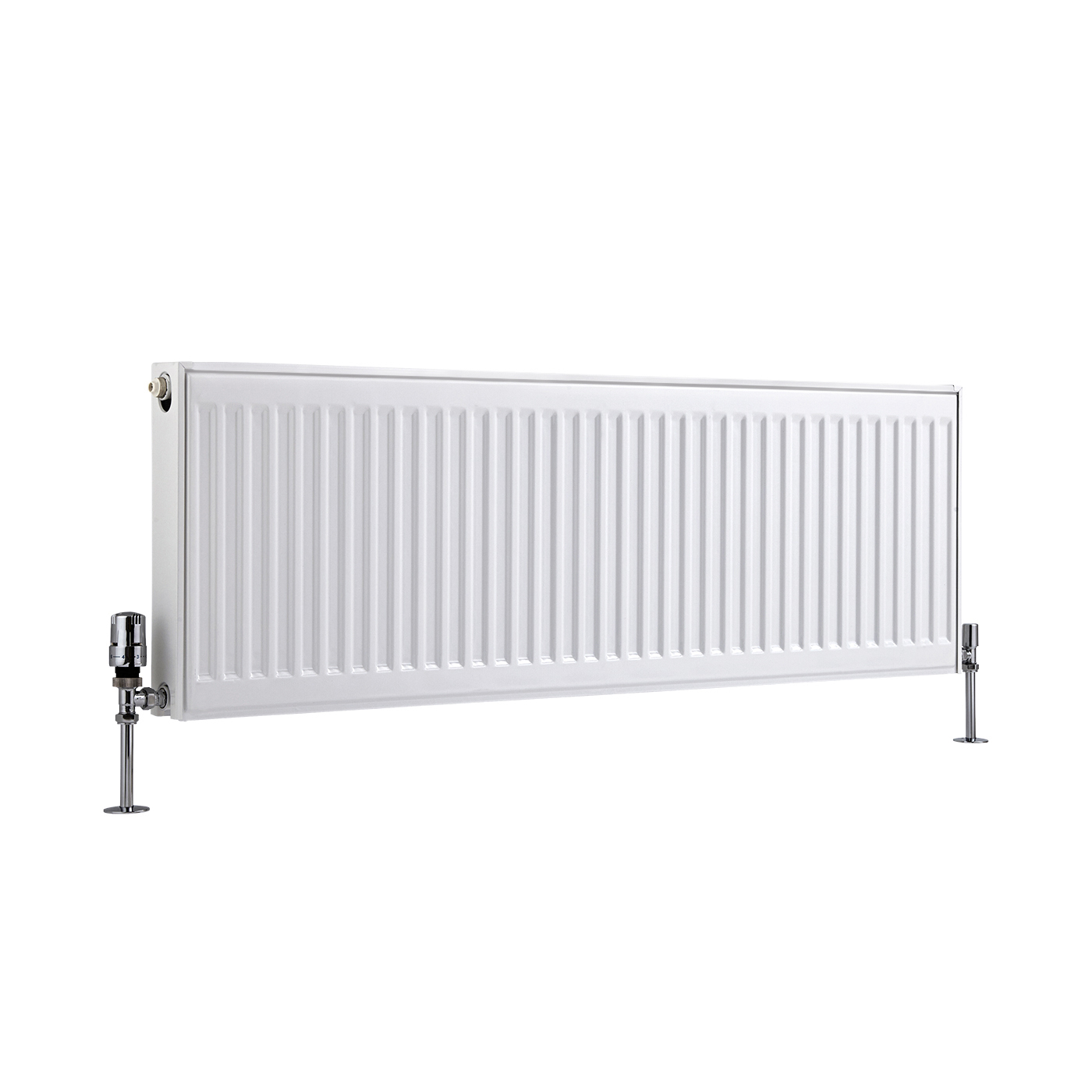 Radiateur À Panneaux Type 21 Horizontal Blanc Eco 40cm x 120cm x 7,3cm 1147 Watts