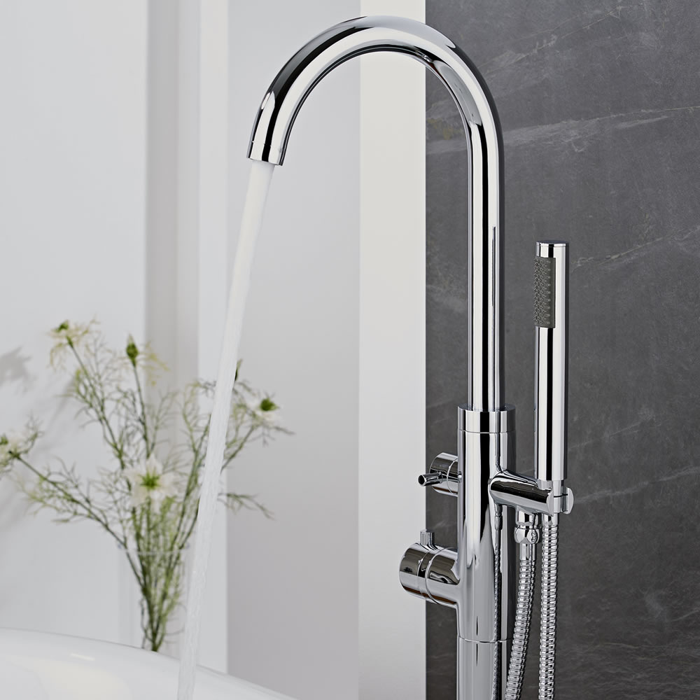 Mitigeur Thermostatique Îlot Bain Douche