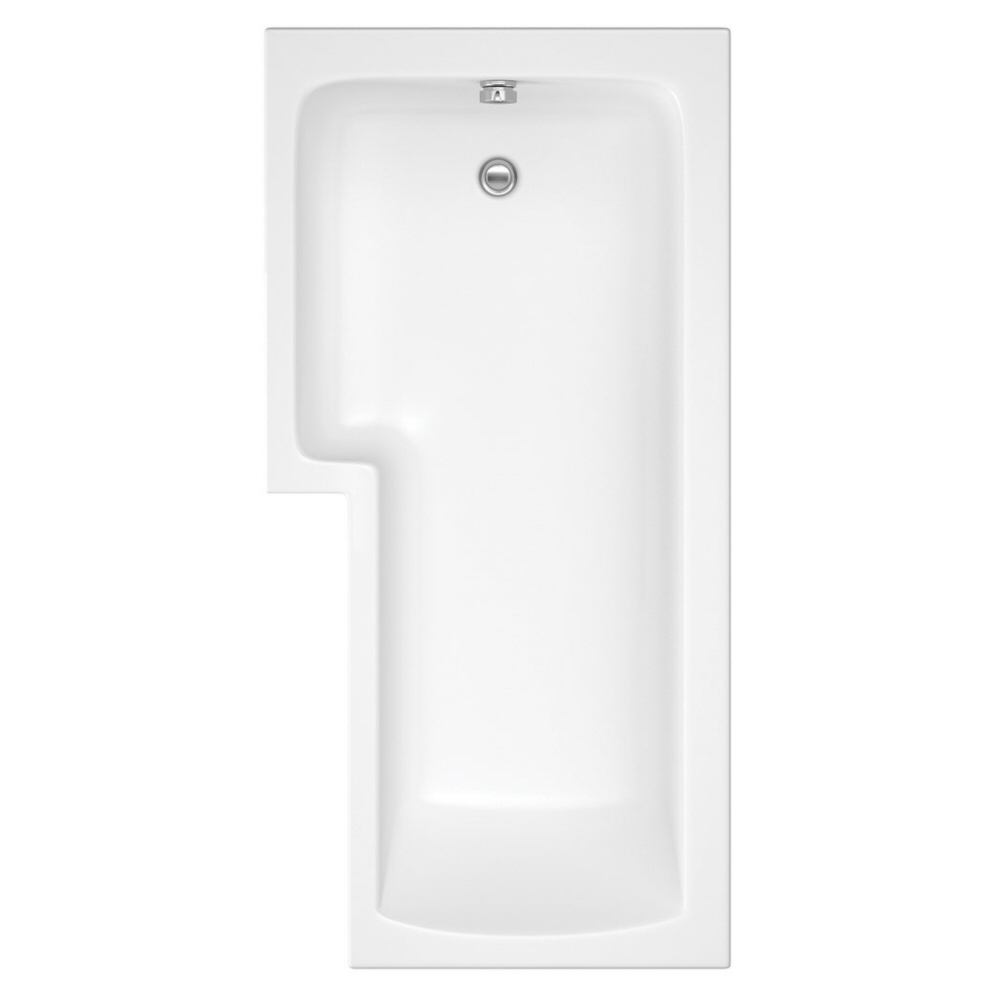 Baignoire asymétrique d'angle gauche 85x170cm