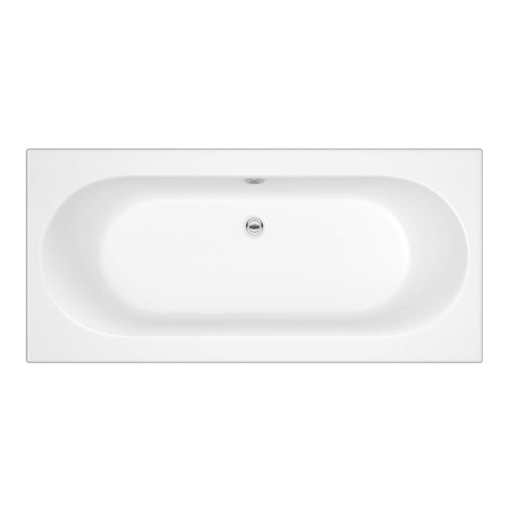 Baignoire rectangulaire blanche 70x170cm
