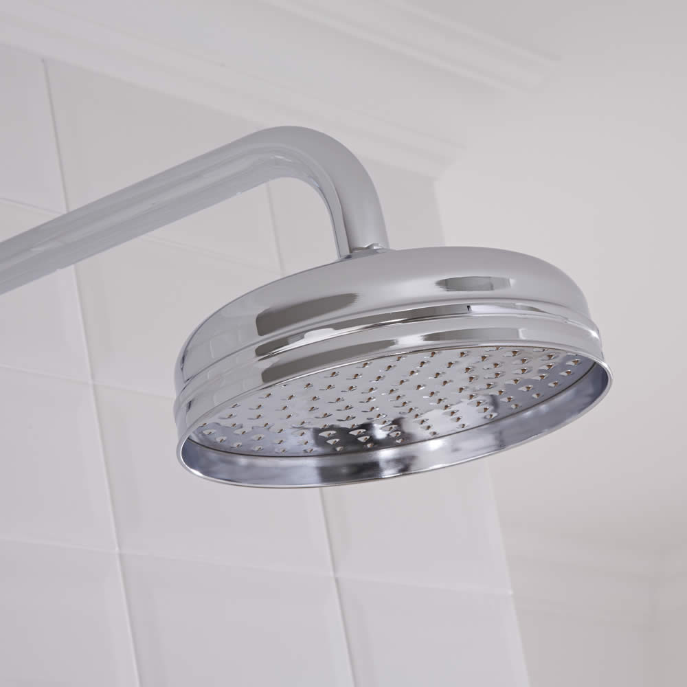 Pomme de douche rétro Éco 19.3cm