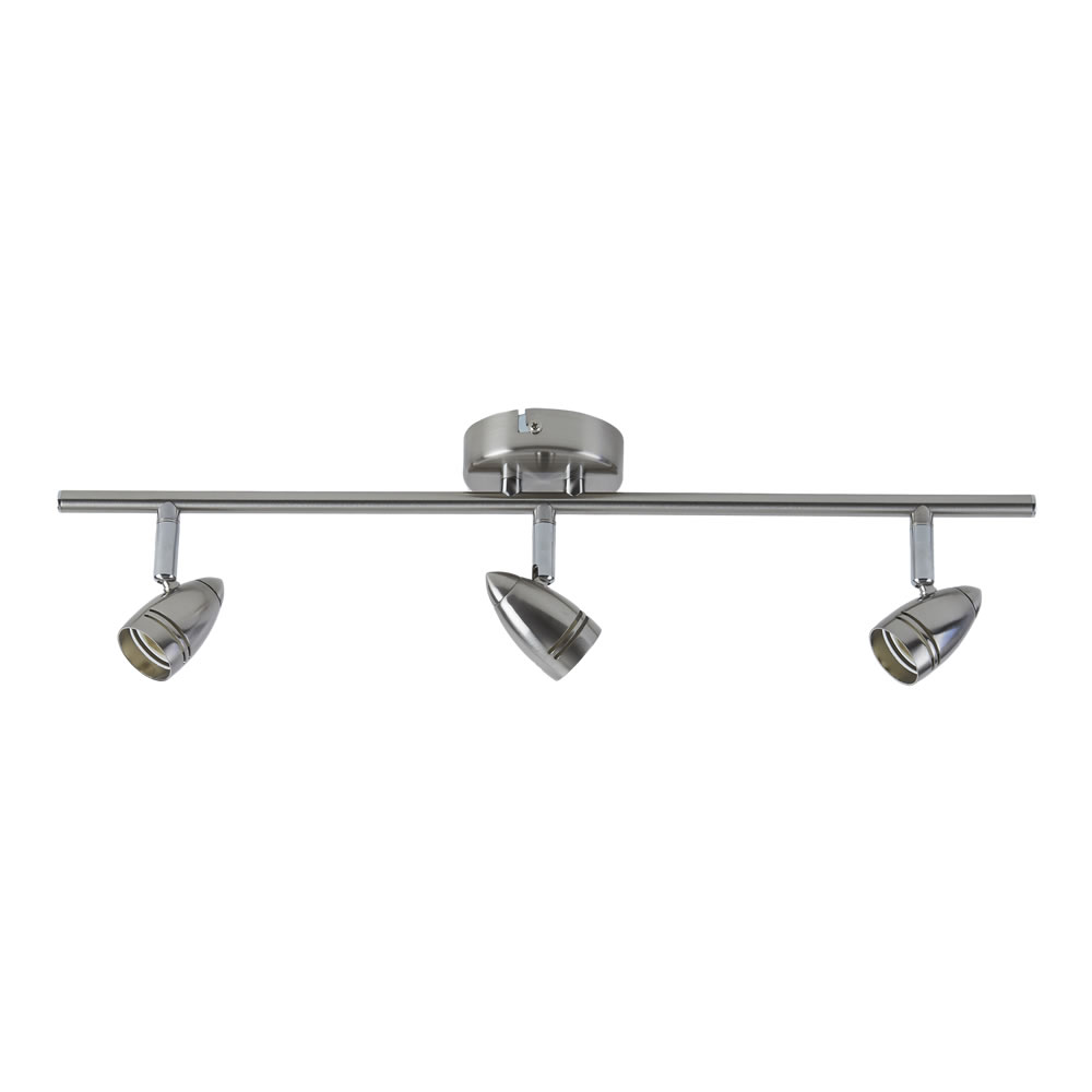 Biard Spot LED sur rail 3 x GU10 Bullet