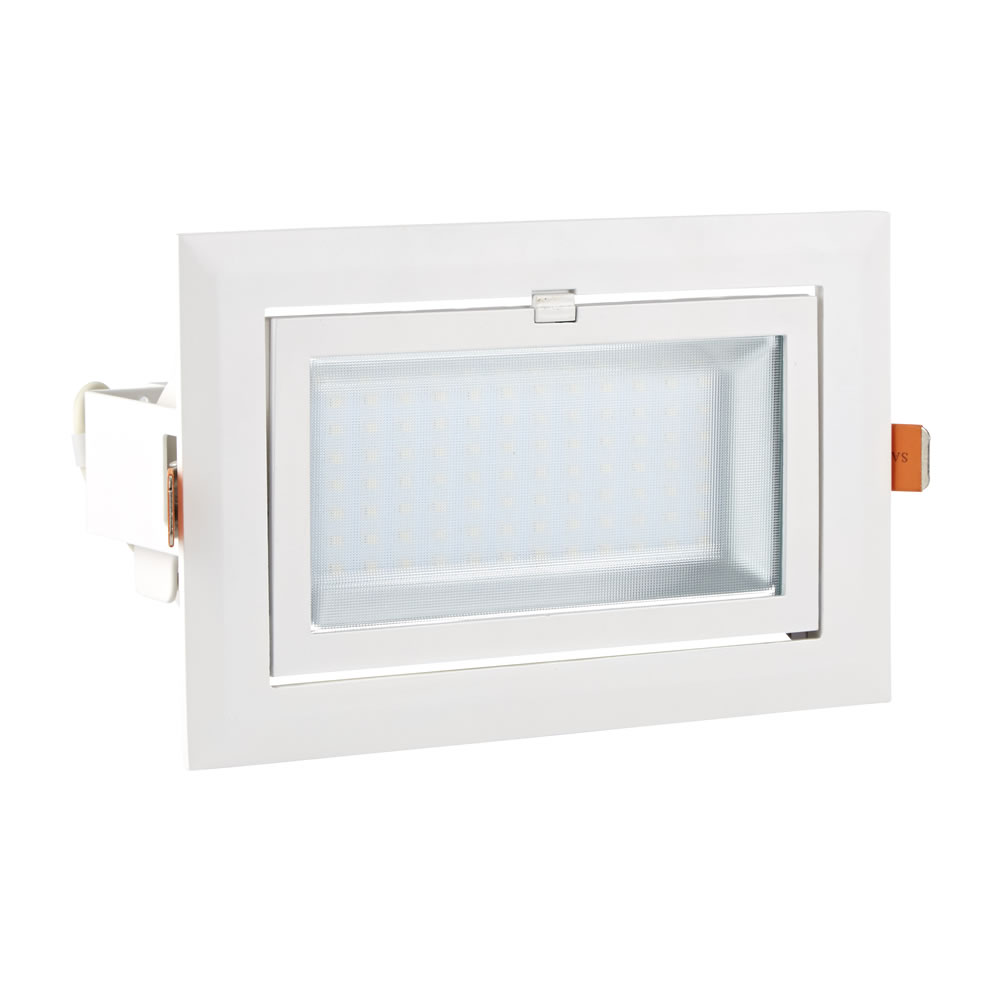 Biard Spot encastrable mural led 40W Blanc 24.6 x 15.6 x 14.35cm