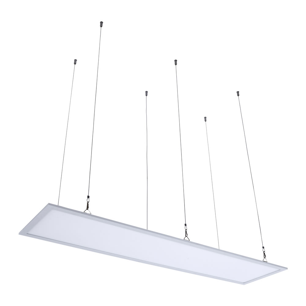Biard Câble tendu pour Plafonnier LED 30x120cm - Lot de 6