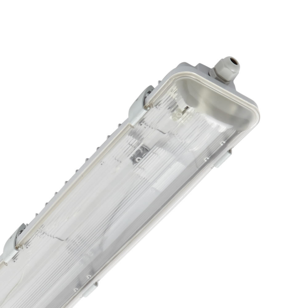 Biard Réglette LED Étanche IP65 - Boîtier nu 126.5 x 11.8 x 7cm
