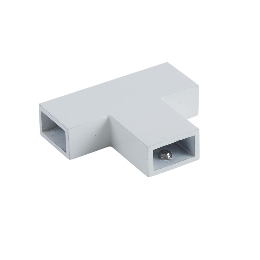 Pièce en T pour Barre de stabilisation Paroi de douche Lux Blanc