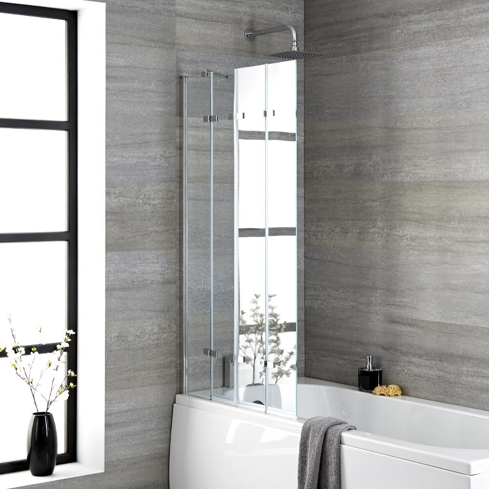 Pare baignoire coulissant 149 x 80cm Portland