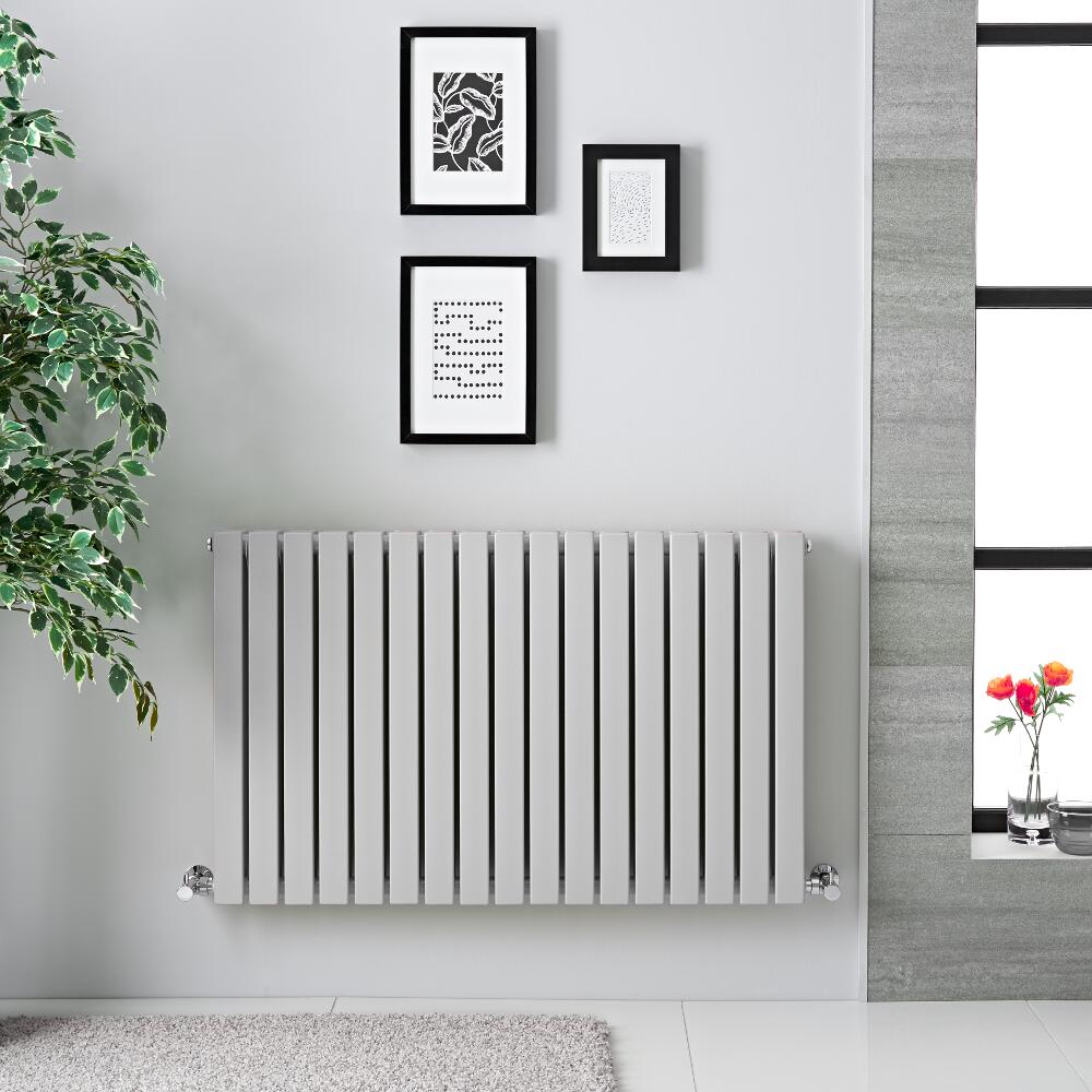Radiateur horizontal Sloane Gris Souris 63.5 x 100cm 1022 watts