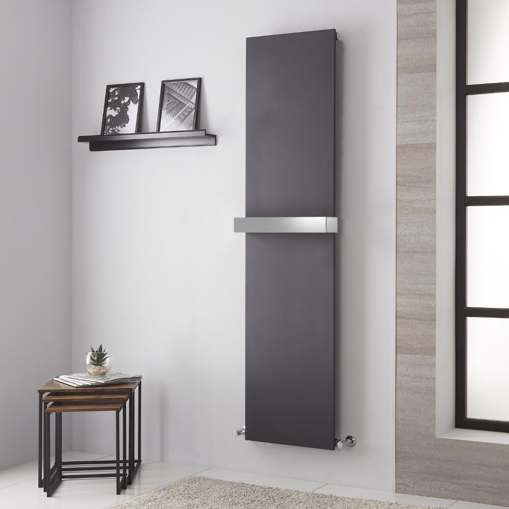 Trevi - Radiateur Vertical Design Anthracite - 180cm x 45cm