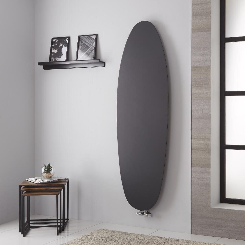 Tavolara - Anthracite Vertical Radiateur design - 172.8cm x 53.5cm