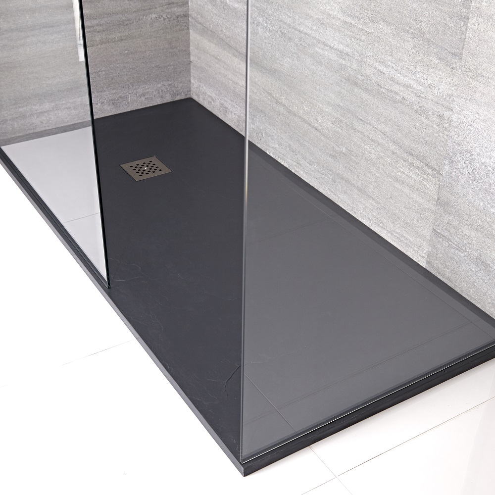 Receveur de douche 140 x 90cm Anthracite