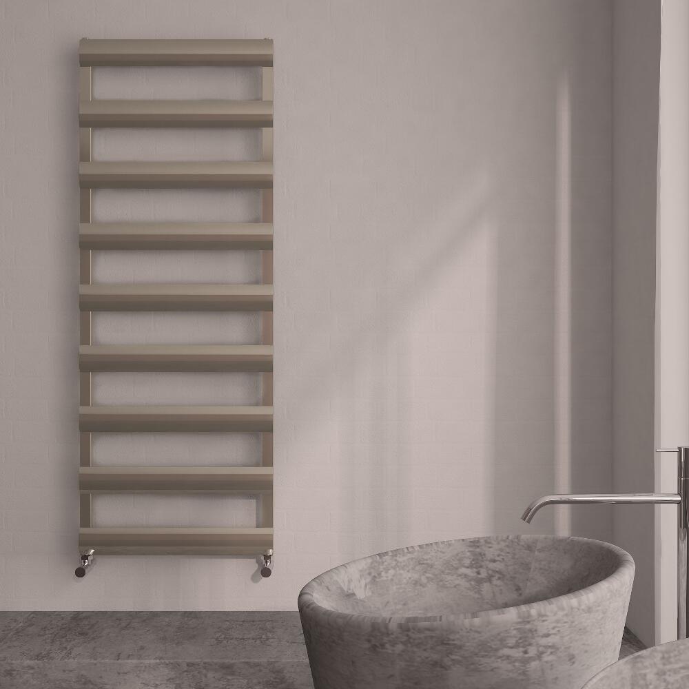 Sèche-Serviettes Alumnium Chromé 159cm x 50cm x 3.6cm 683 Watts Ordo