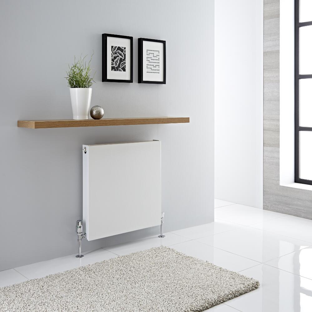 Radiateur horizontal Blanc Type 21 Merus 60 x 60cm 987 watts
