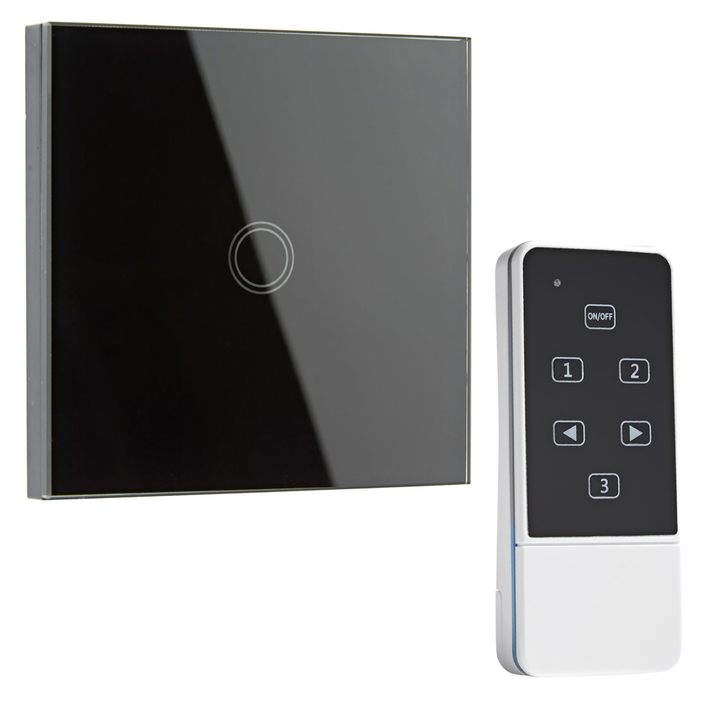 Biard Interrupteur Design Télécommandé Tactile Noir