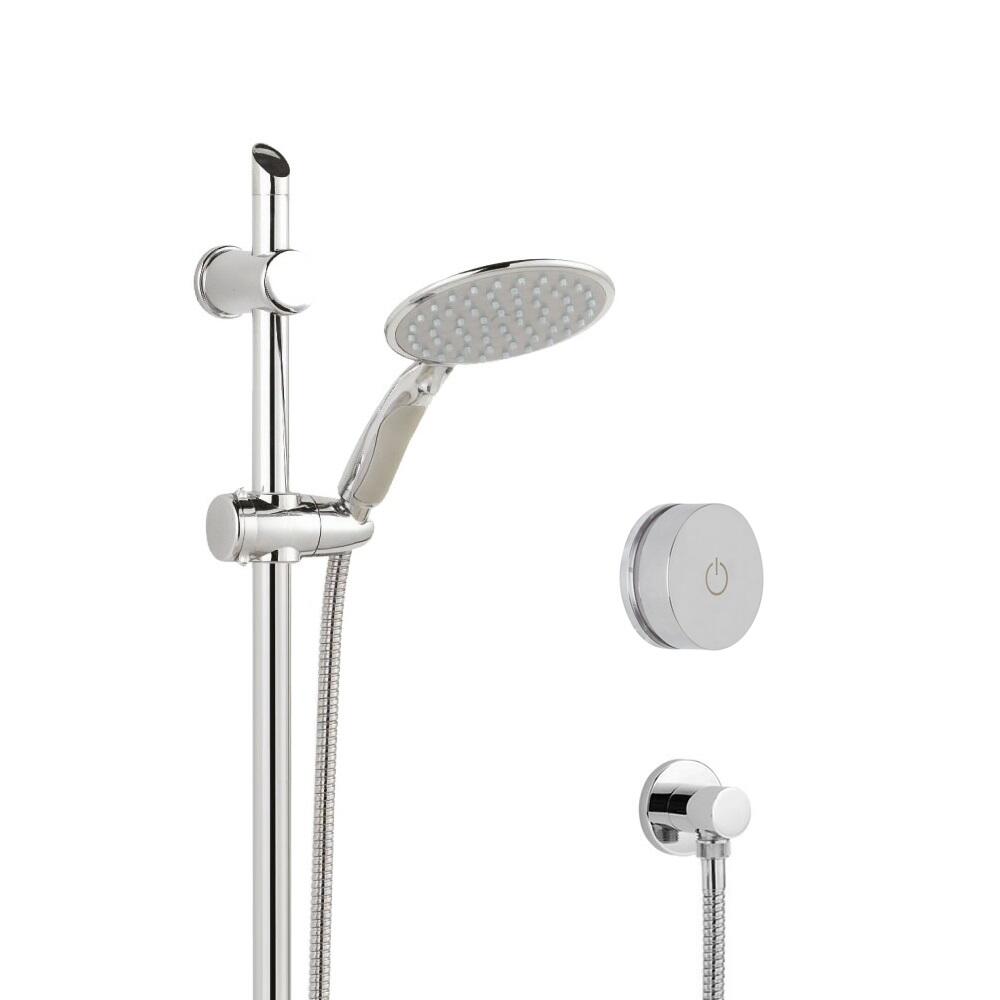 Douche Digitale Thermostatique 1 Fonction & Douchette sur Rampe 82cm