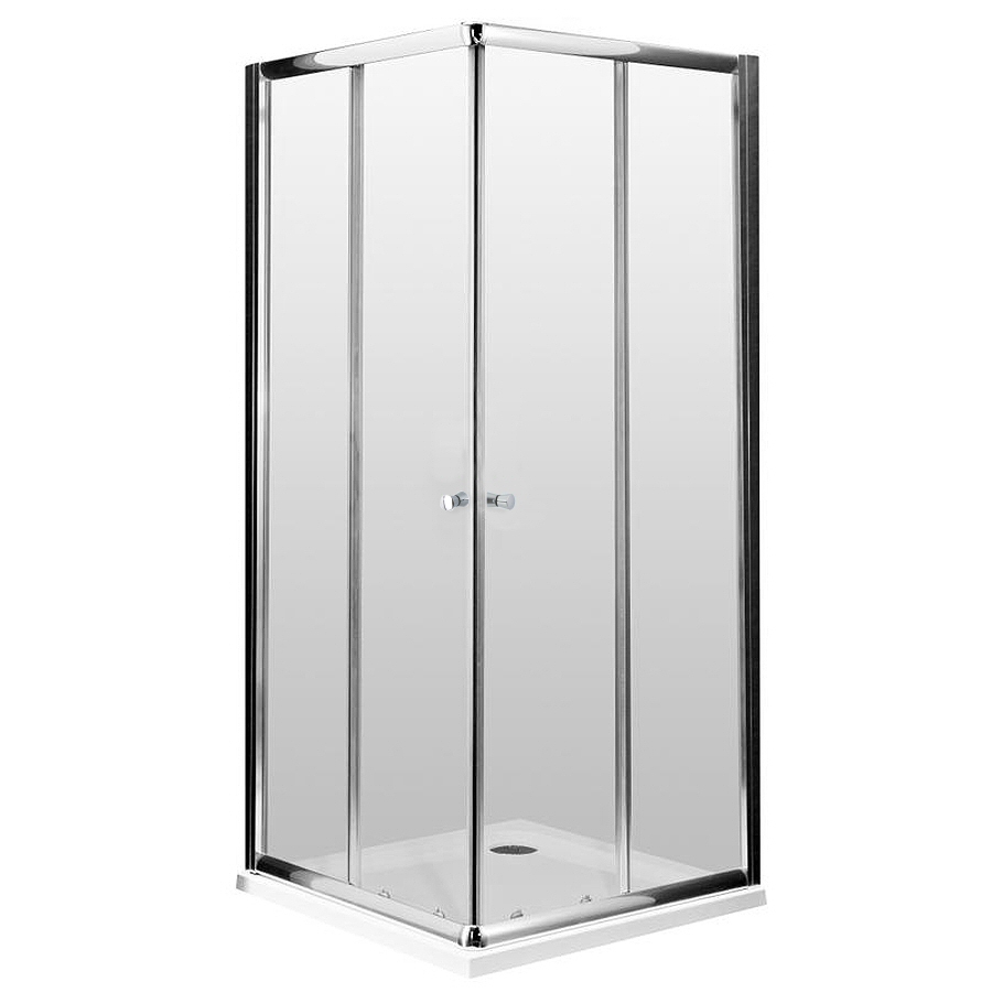 Cabine de douche Accès d'angle 80x80x195cm Hutton