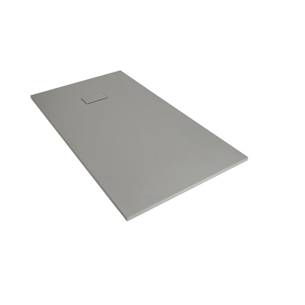 Receveur de douche rectangulaire gris perle 140x90cm