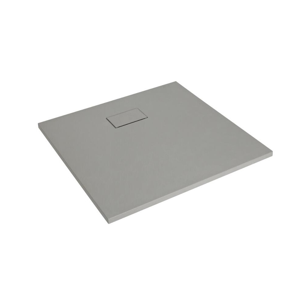 Receveur de douche carré gris perle 80x80cm