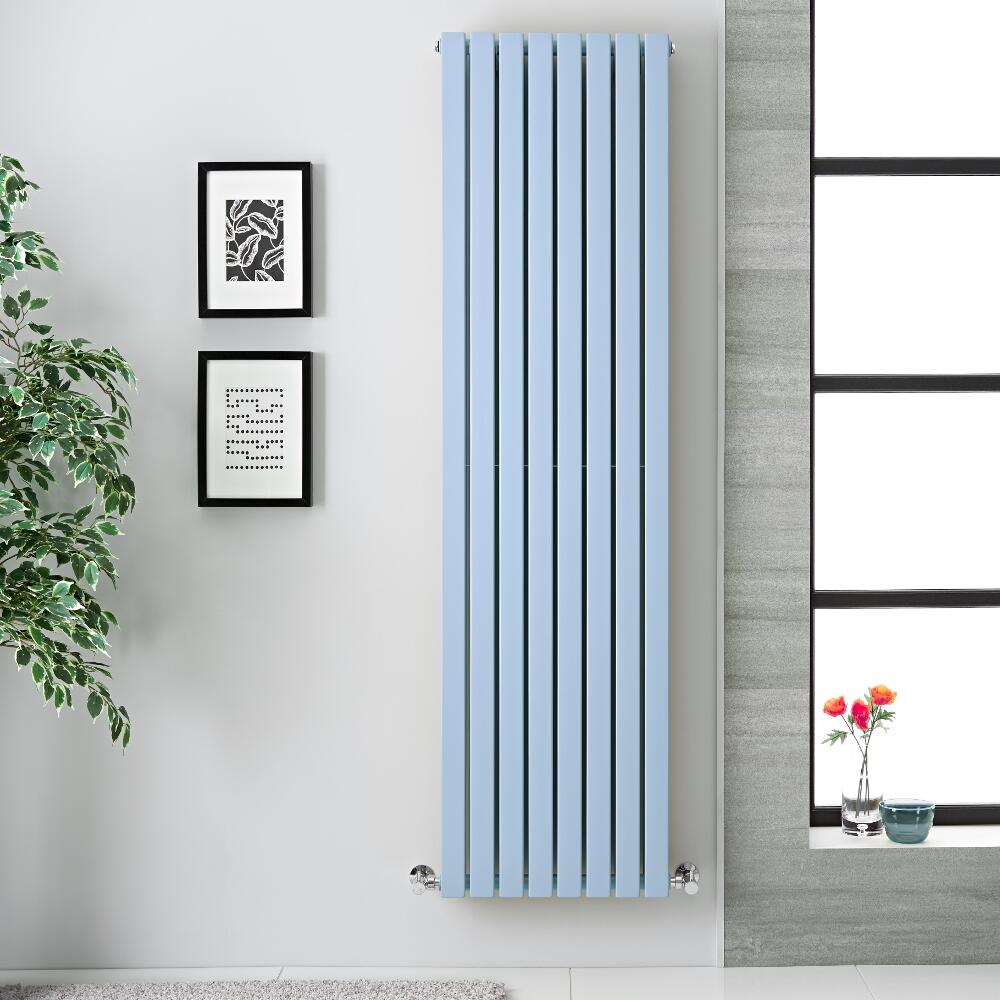 Radiateur vertical Sloane Bleu pâle 178 x 47.2cm 1931 watts