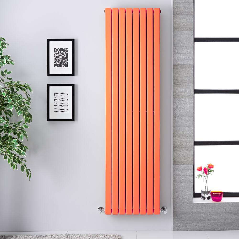 Radiateur vertical Sloane Orange 178 x 47.2cm 1931 watts