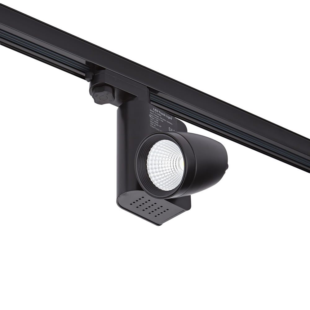Biard Spot led 12W triphasé Noir