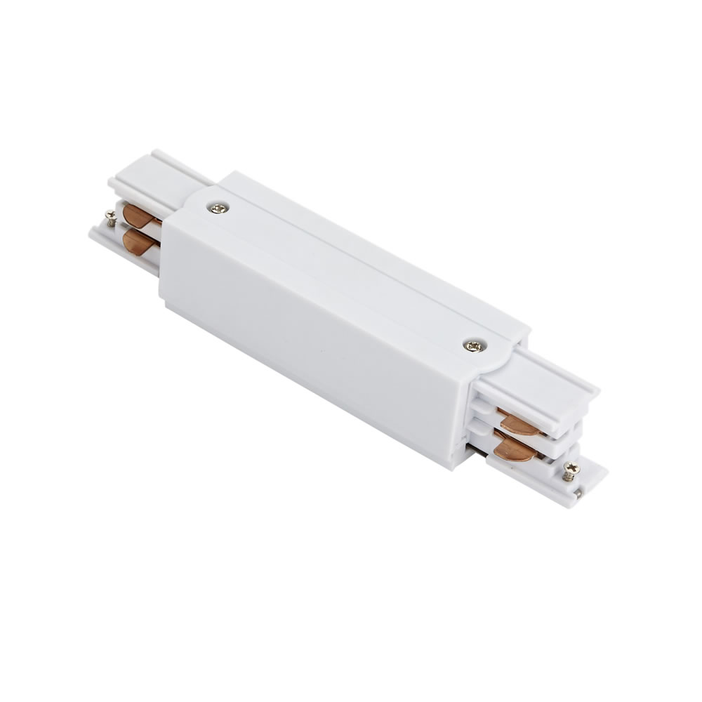 Biard Connecteur triphasé 2 pôles droit Blanc