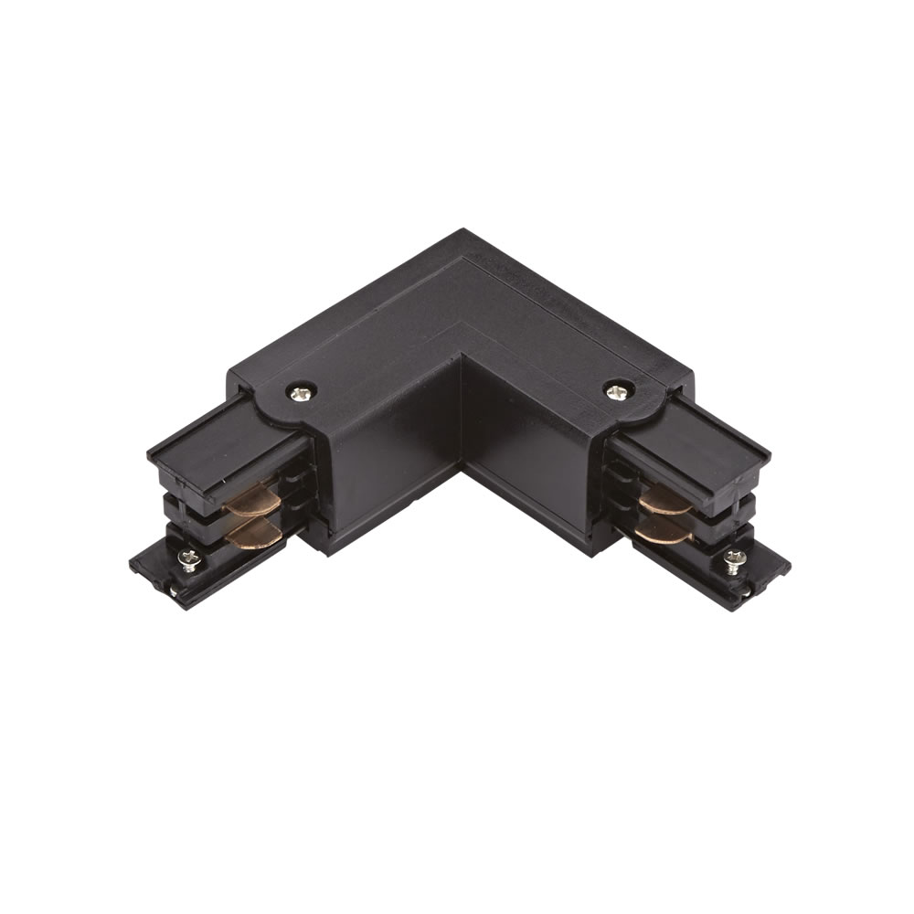 Biard Connecteur triphasé 2 pôles en L Noir