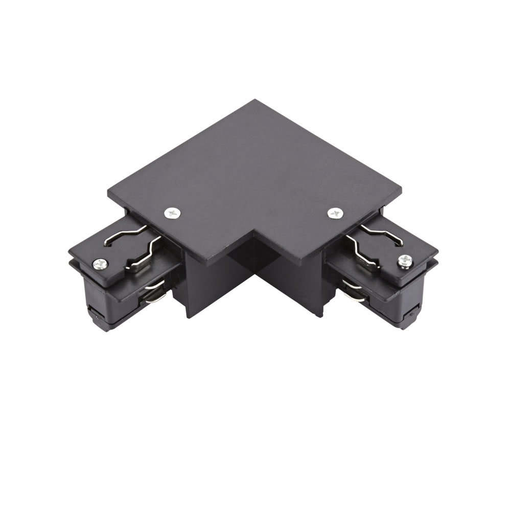 Biard Connecteur triphasé encastrable 2 pôles en L Noir