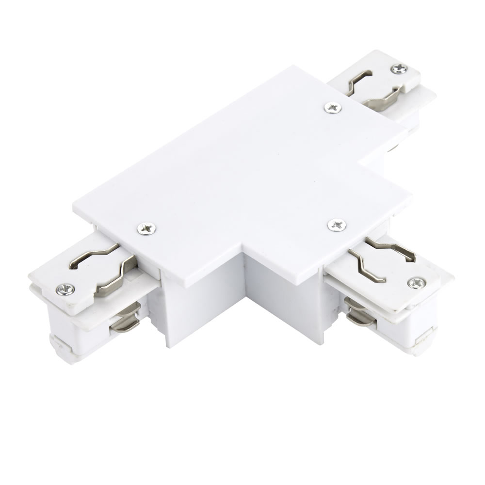 Biard Connecteur triphasé encastrable en T Blanc