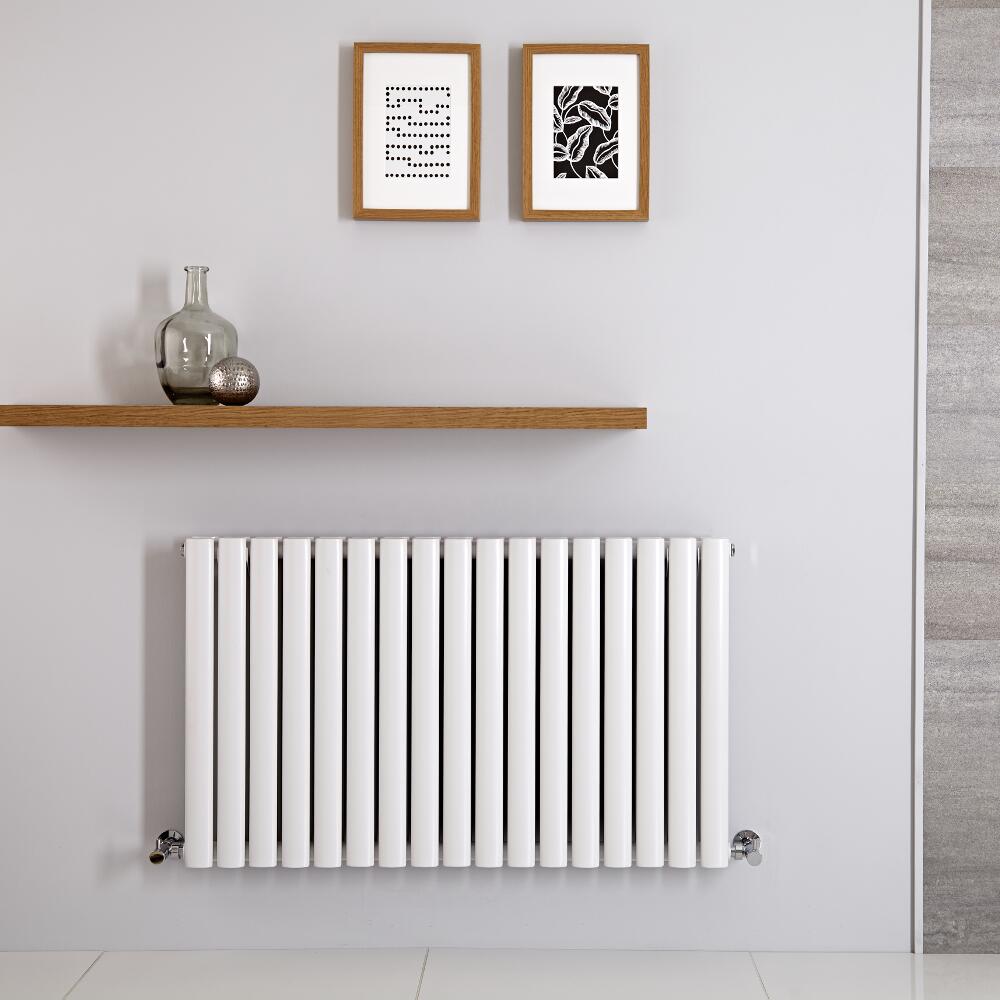 Radiateur Horizontal Vitality Blanc 60cm x 100cm x 7.8cm 1331 watts