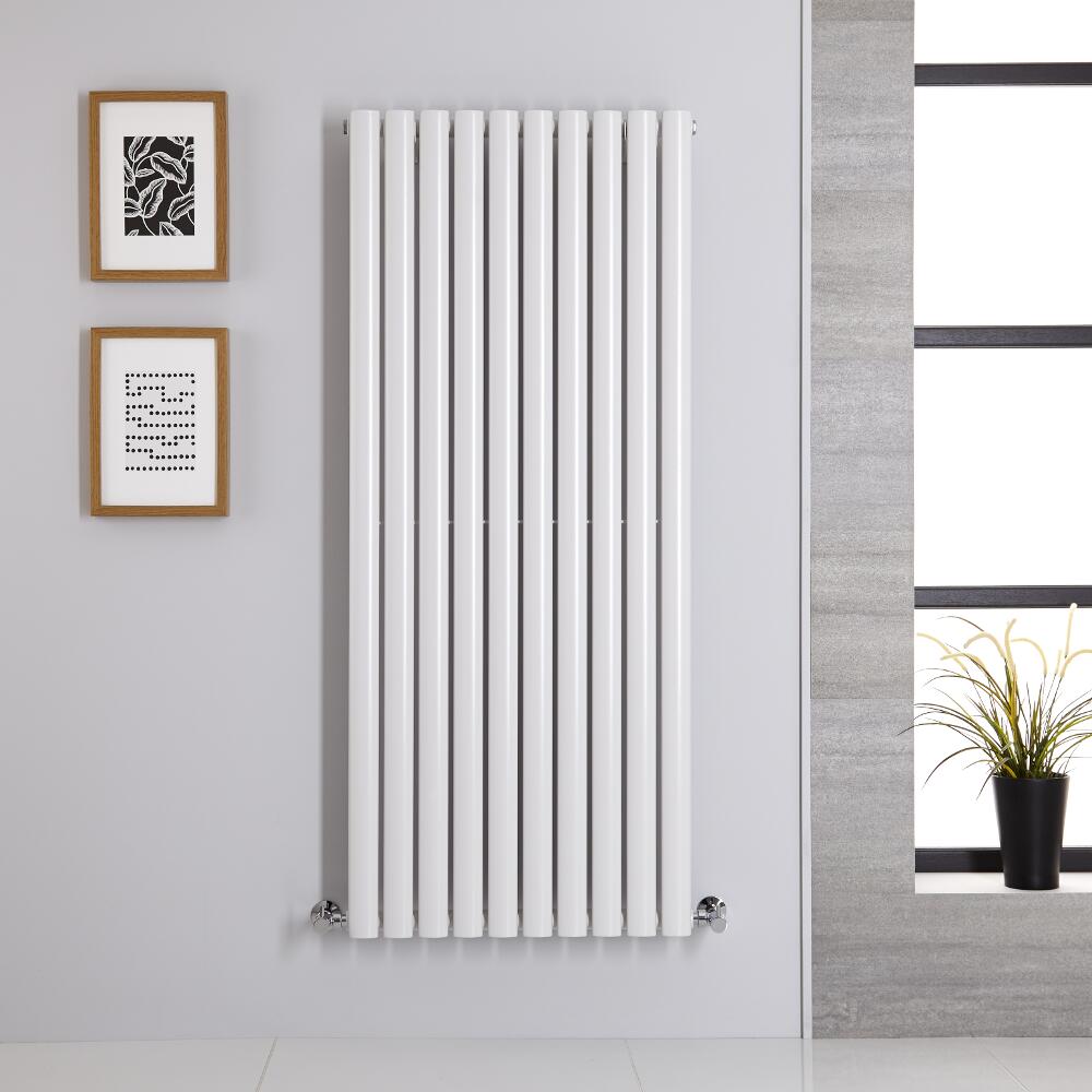 Radiateur Vertical Vitality Blanc 140cm x 59cm x 5.6cm 1143 watts