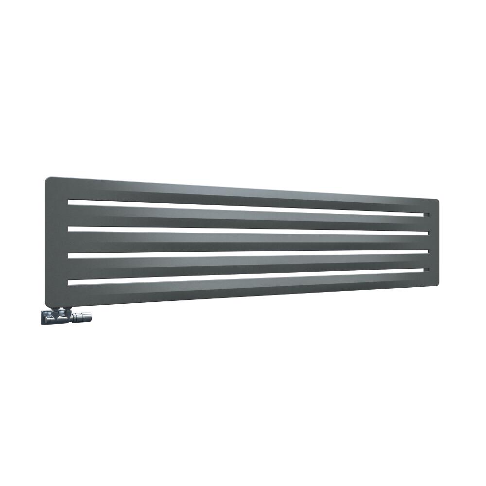 Leba - Radiateur Horizontal Design Gris Pierre Leba 41cm x 180cm