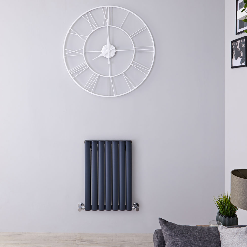 Radiateur Aluminium Design Anthracite 60 x 41cm 804 watts Vitality Air