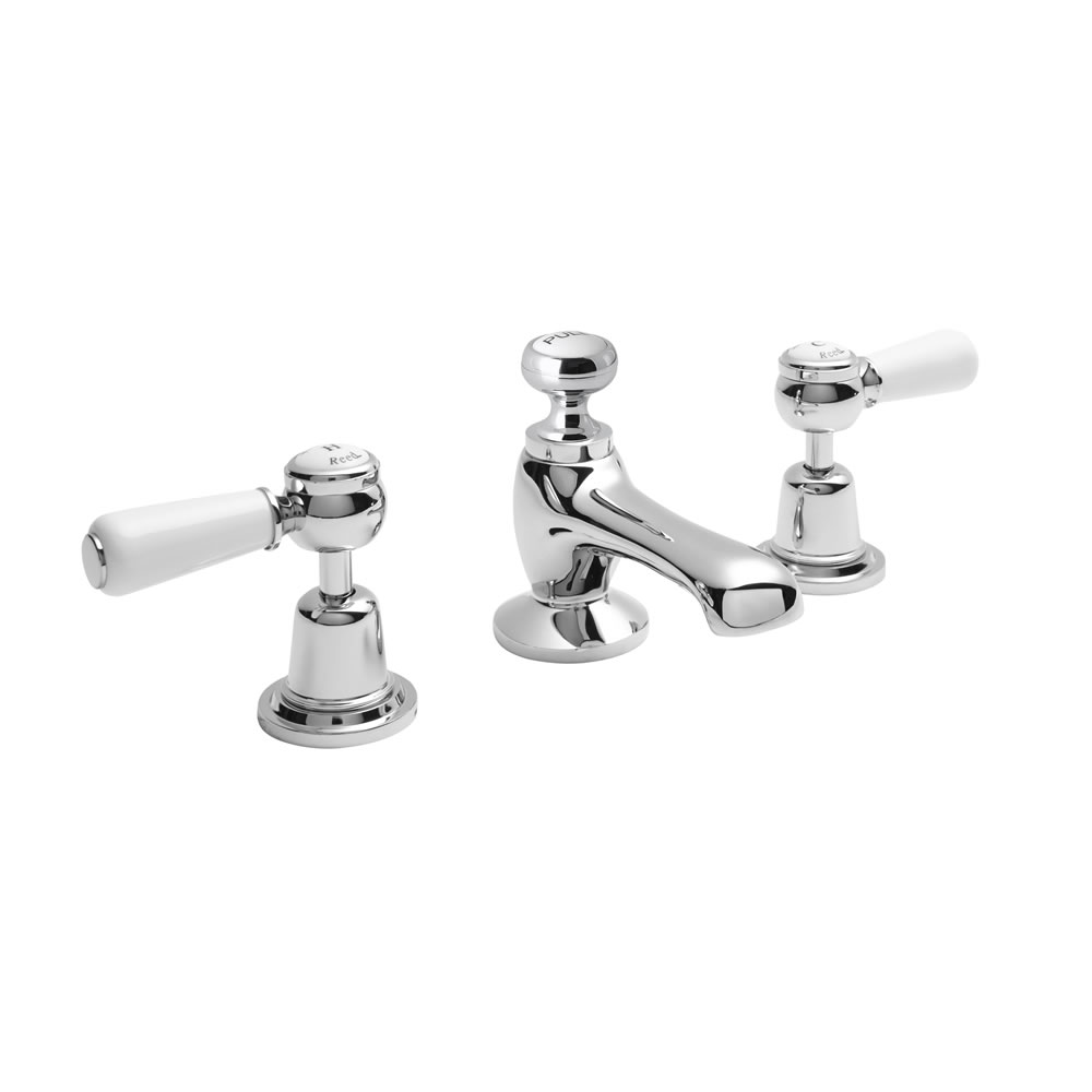 Robinet Lavabo 3 trous Rétro Topaz