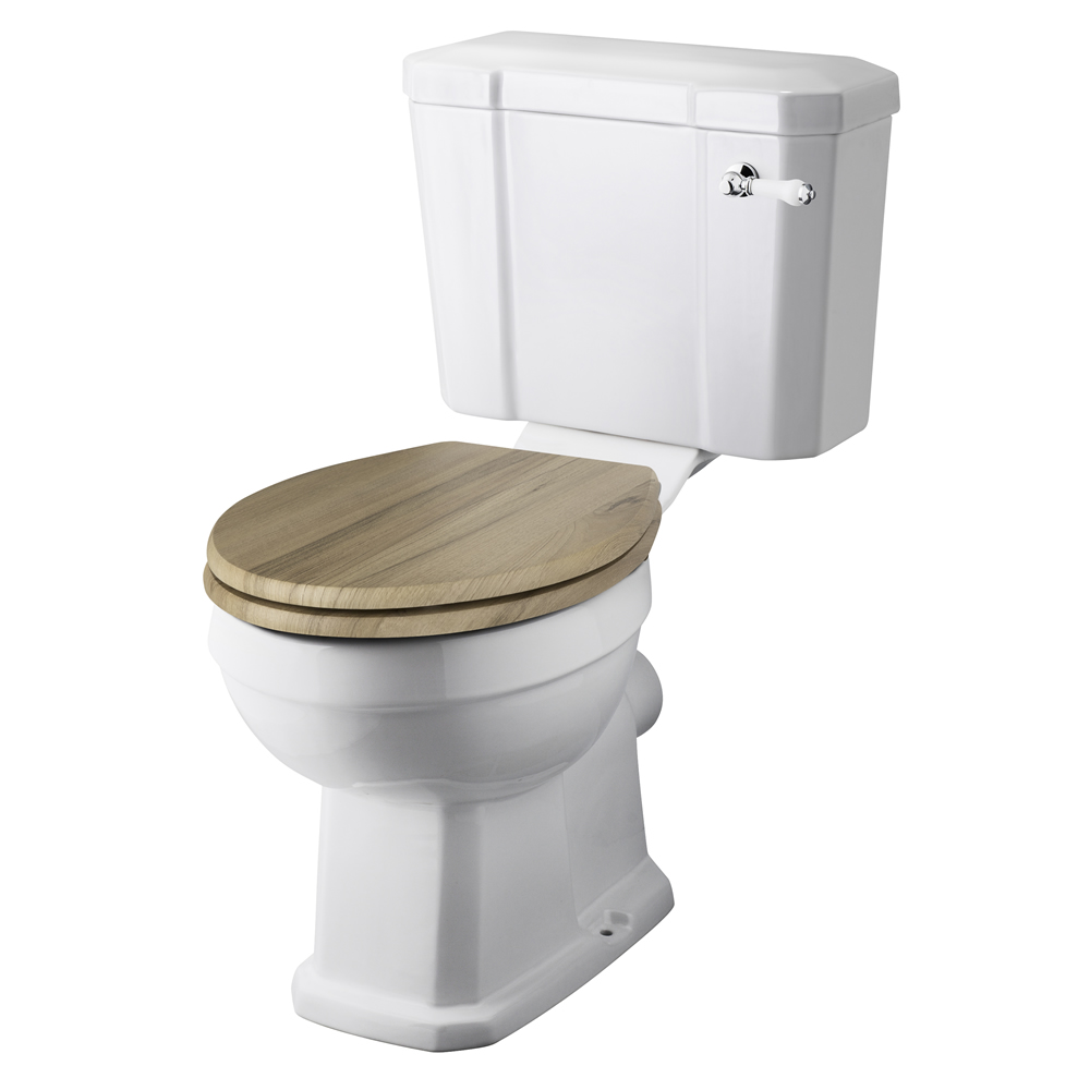 WC rétro - Abattant Noyer - Legend