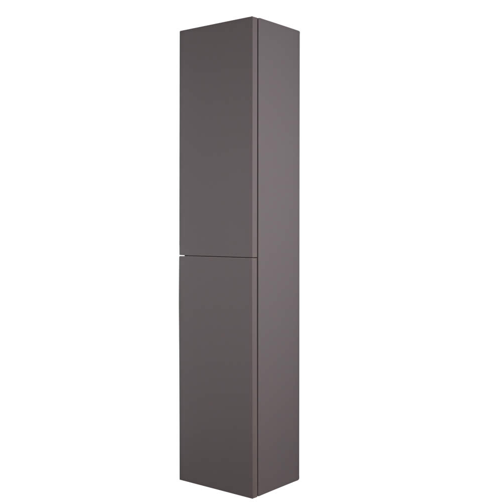 Colonne de Rangement Newington - 35x150cm - Gris Mat