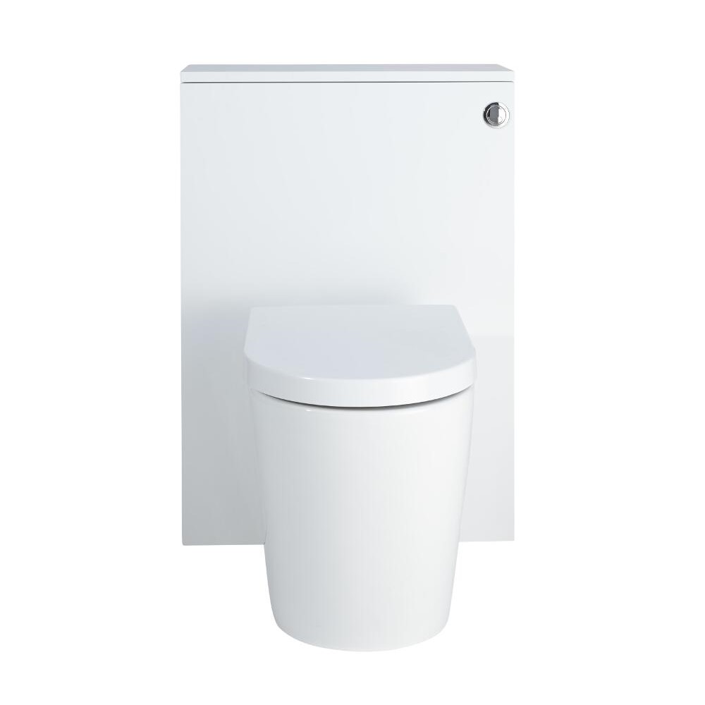 WC Moderne avec meuble Newington - 60cm - Blanc Mat