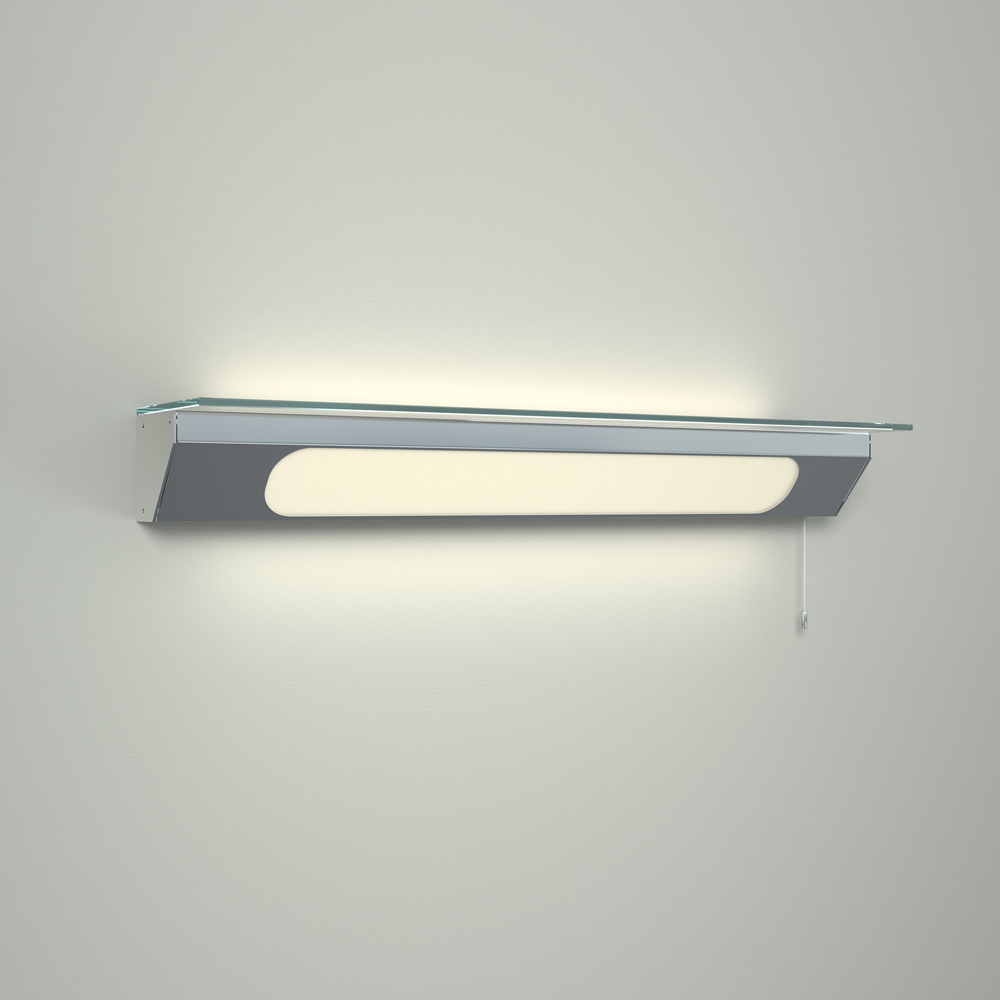 Étagère salle de bain lumineuse 7.5x60.x12cm Achen