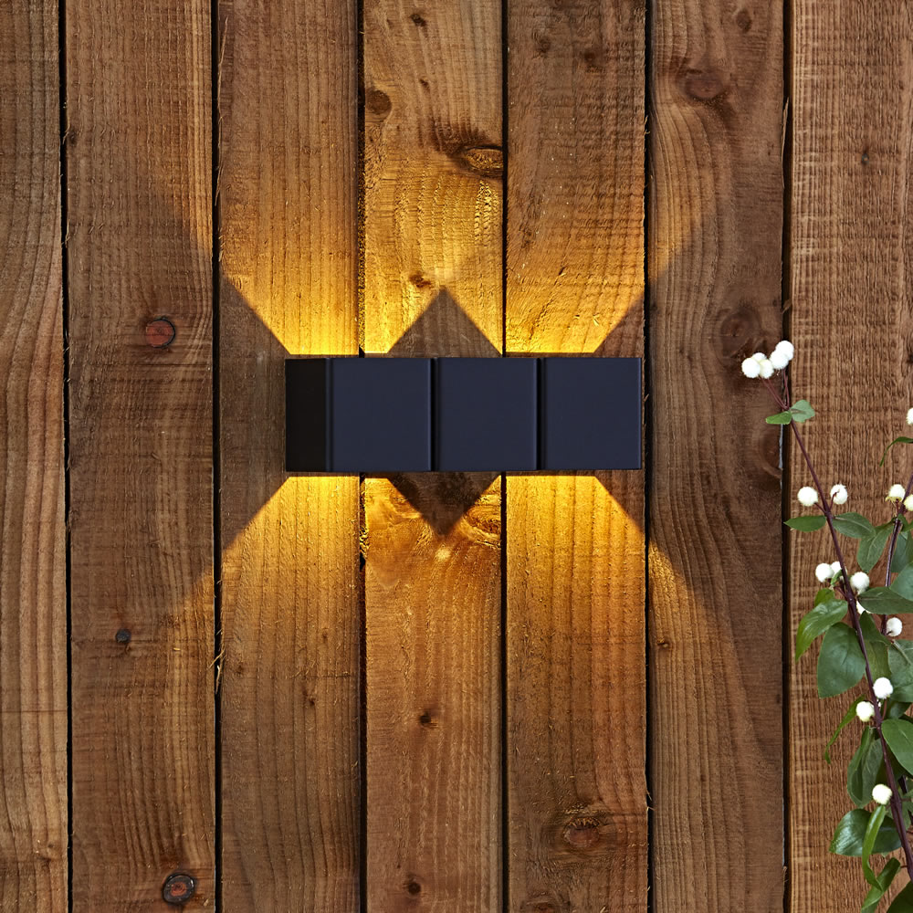 Biard Applique murale extérieur 8W Gemme Noir