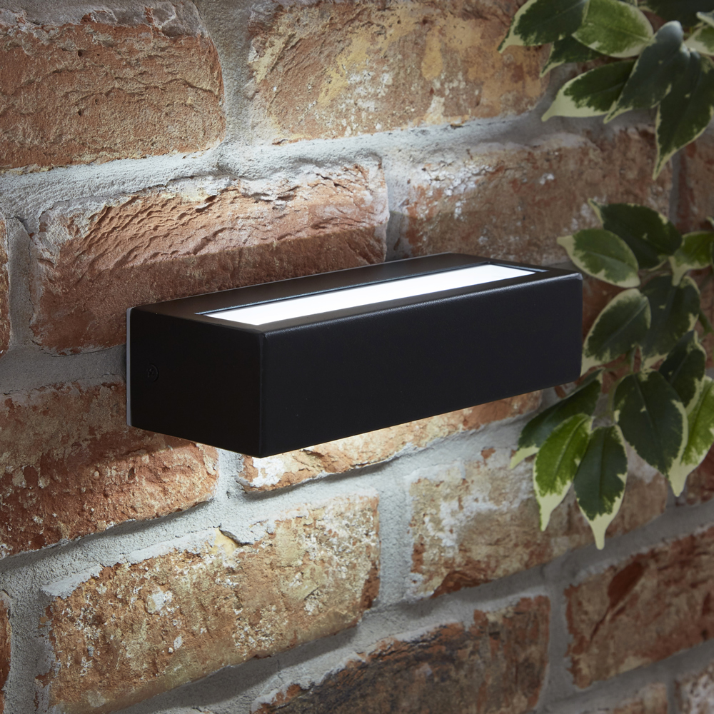 Biard Applique murale extérieure bidirectionnelle Noire 7W Terney