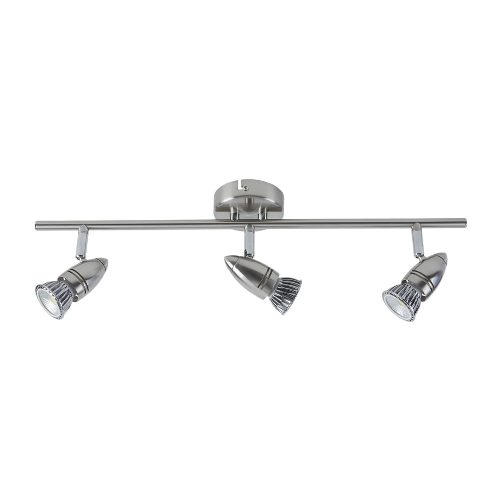 Biard Spot LED sur rail 3 x GU10 Bullet